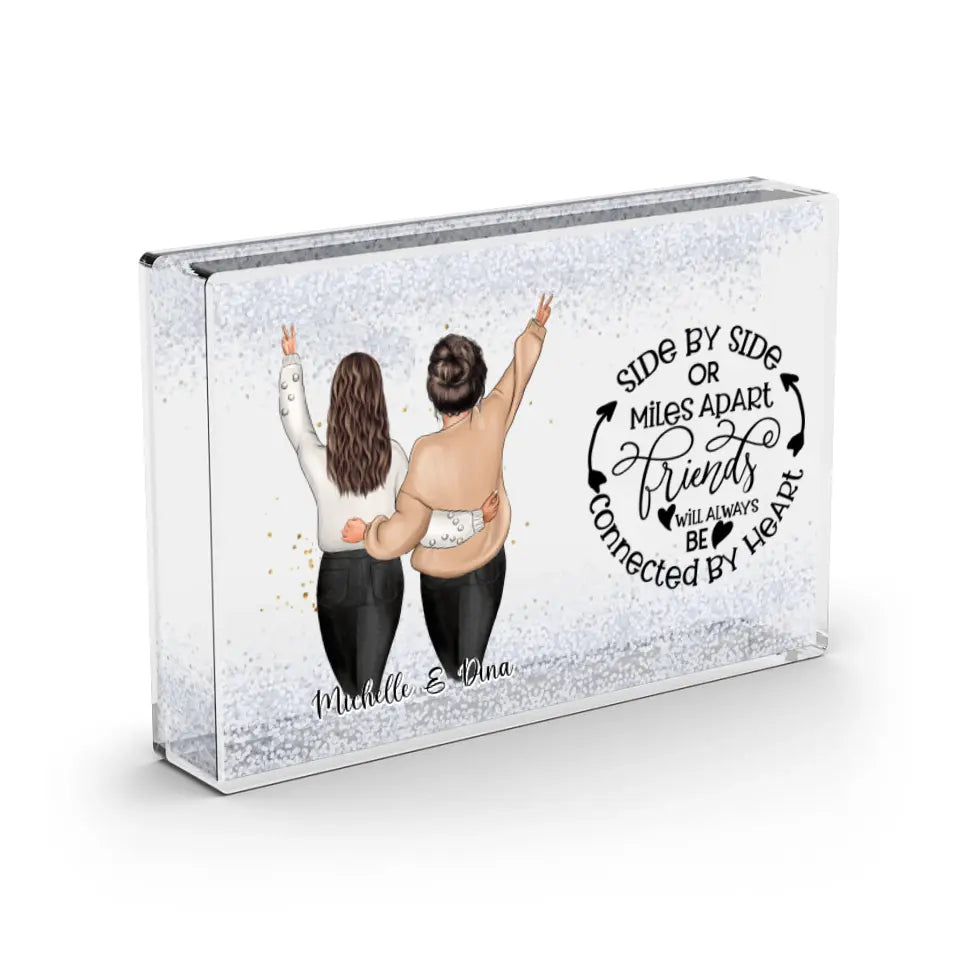 Beste Freundinnen - Schneekugel Schnee