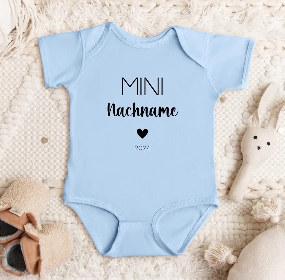 Personalisierter Babybody - kurzarm,langarm,t-shirt