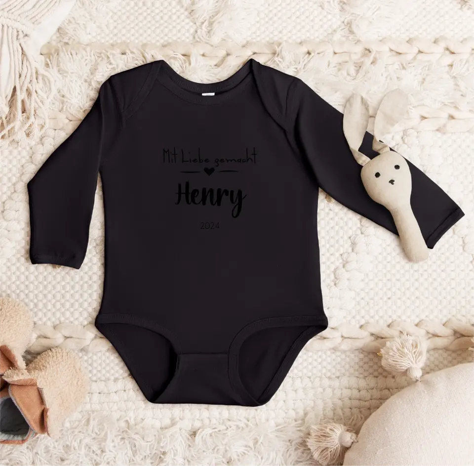 Personalisierter Babybody - kurzarm,langarm,t-shirt