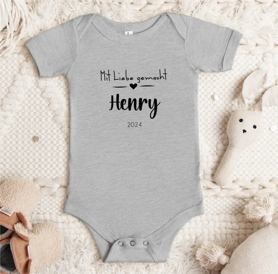 Personalisierter Babybody - kurzarm,langarm,t-shirt