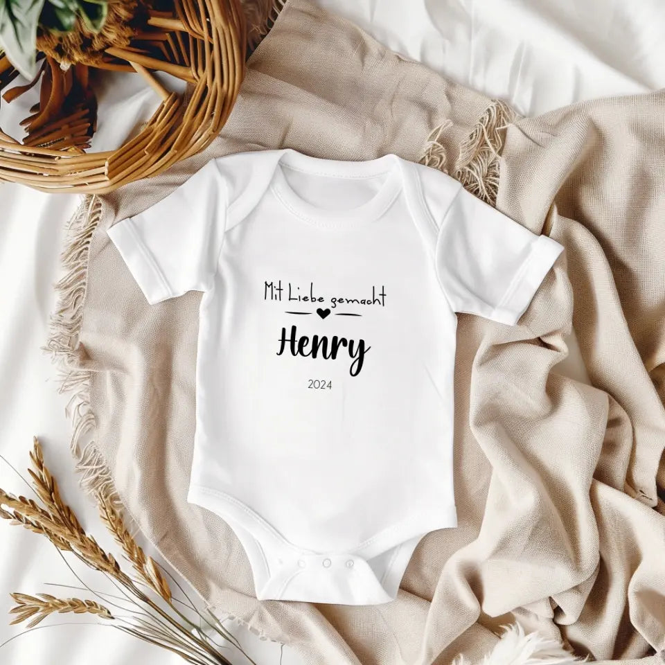 Personalisierter Babybody - kurzarm,langarm,t-shirt