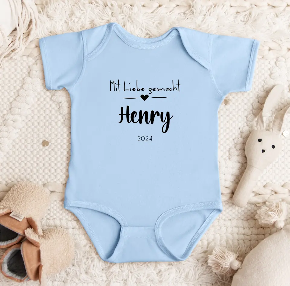 Personalisierter Babybody - kurzarm,langarm,t-shirt