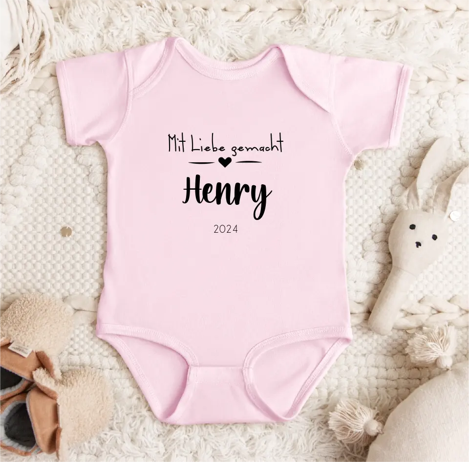 Personalisierter Babybody - kurzarm,langarm,t-shirt