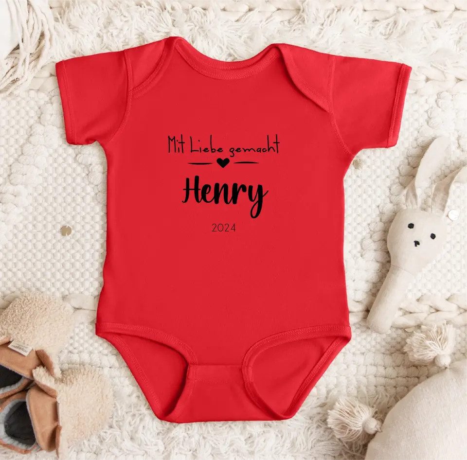 Personalisierter Babybody - kurzarm,langarm,t-shirt