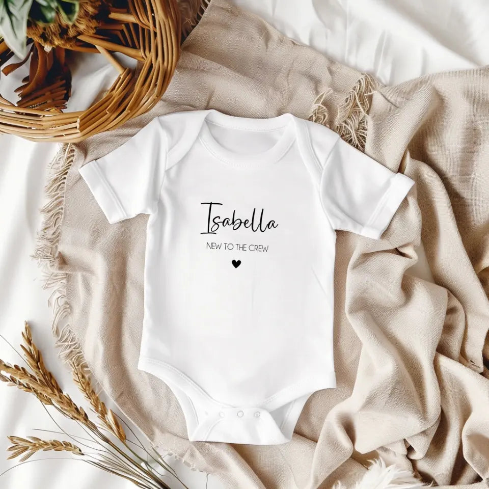 Personalisierter Babybody - kurzarm,langarm,t-shirt