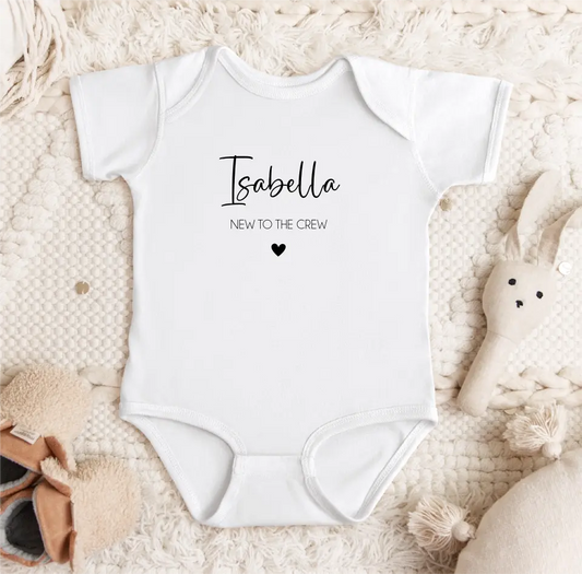 Personalisierter Babybody - kurzarm,langarm,t-shirt