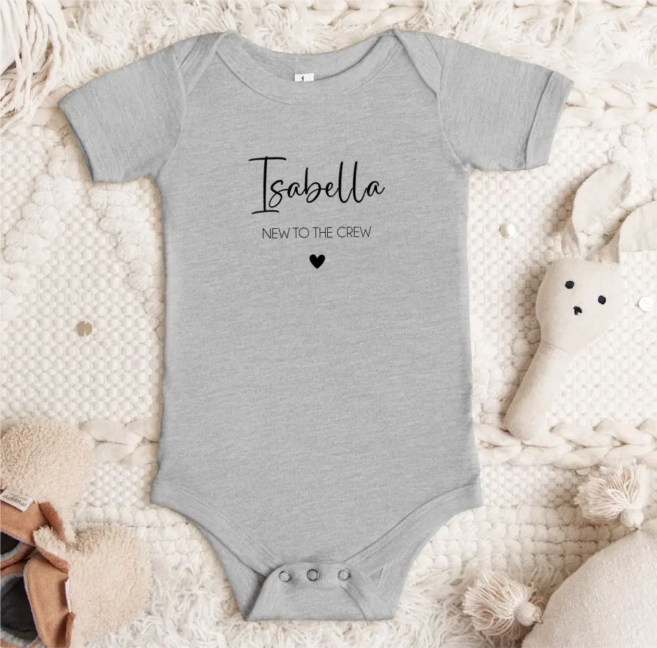 Personalisierter Babybody - kurzarm,langarm,t-shirt