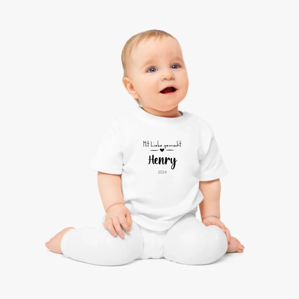 Personalisierter Babybody - kurzarm,langarm,t-shirt