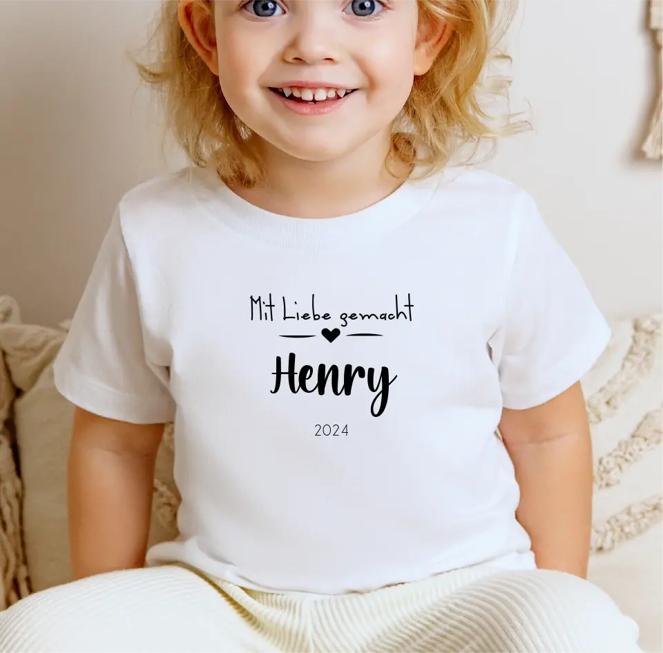 Personalisierter Babybody - kurzarm,langarm,t-shirt