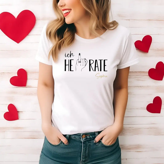 ich heirate - T-Shirt