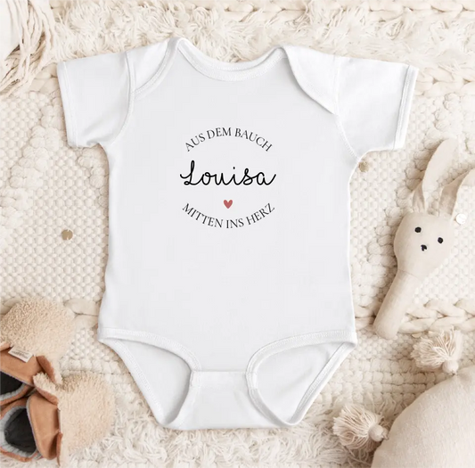 Personalisierter Babybody - kurzarm,langarm,t-shirt