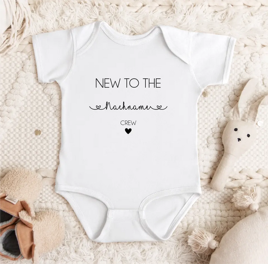 Personalisierter Babybody - kurzarm,langarm,t-shirt