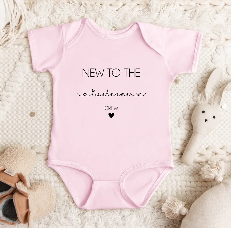 Personalisierter Babybody - kurzarm,langarm,t-shirt
