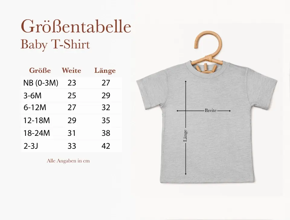 Personalisierter Babybody - kurzarm,langarm,t-shirt