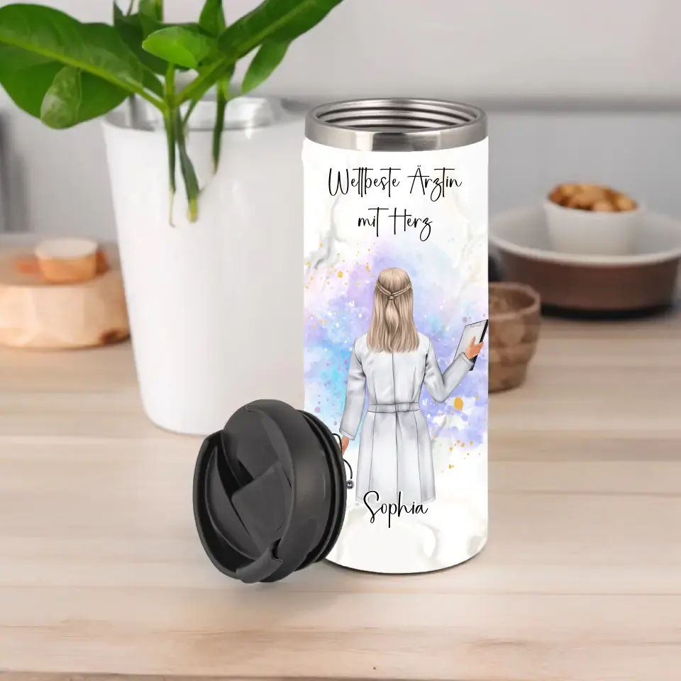 Personalisierte Tasse / Thermobecher Arzt Bestseller #1 Geschenk