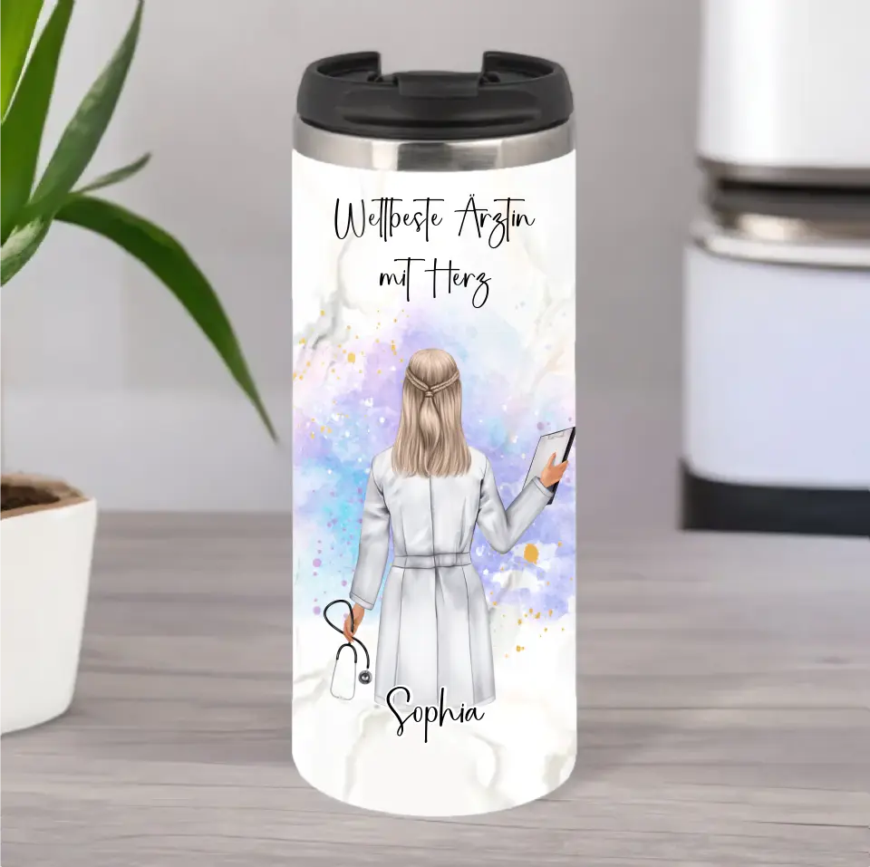 Personalisierte Tasse / Thermobecher Arzt Bestseller #1 Geschenk