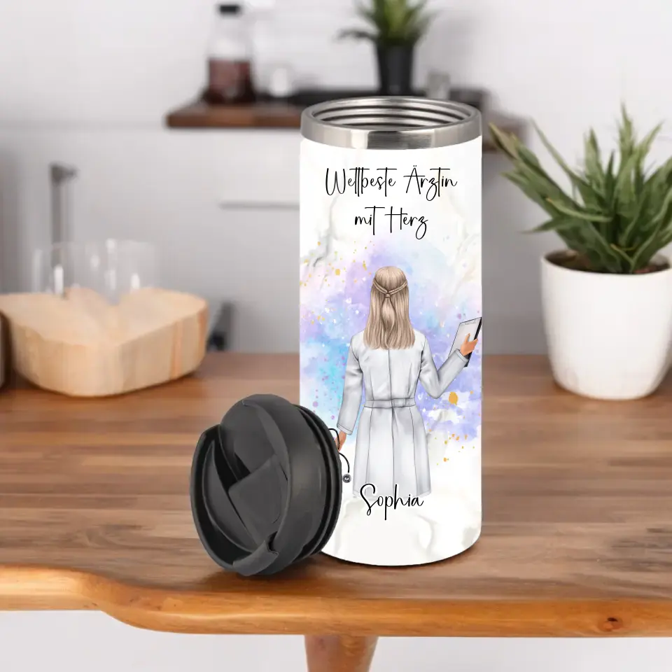 Personalisierte Tasse / Thermobecher Arzt Bestseller #1 Geschenk