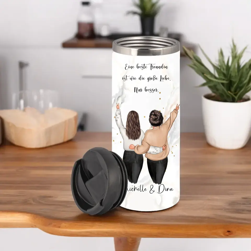 Freundin Tasse / Thermobecher