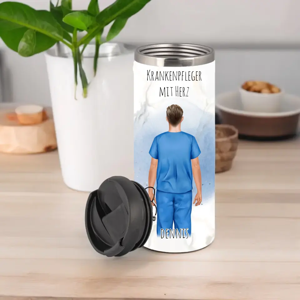 Krankenpfleger Tasse / Thermobecher