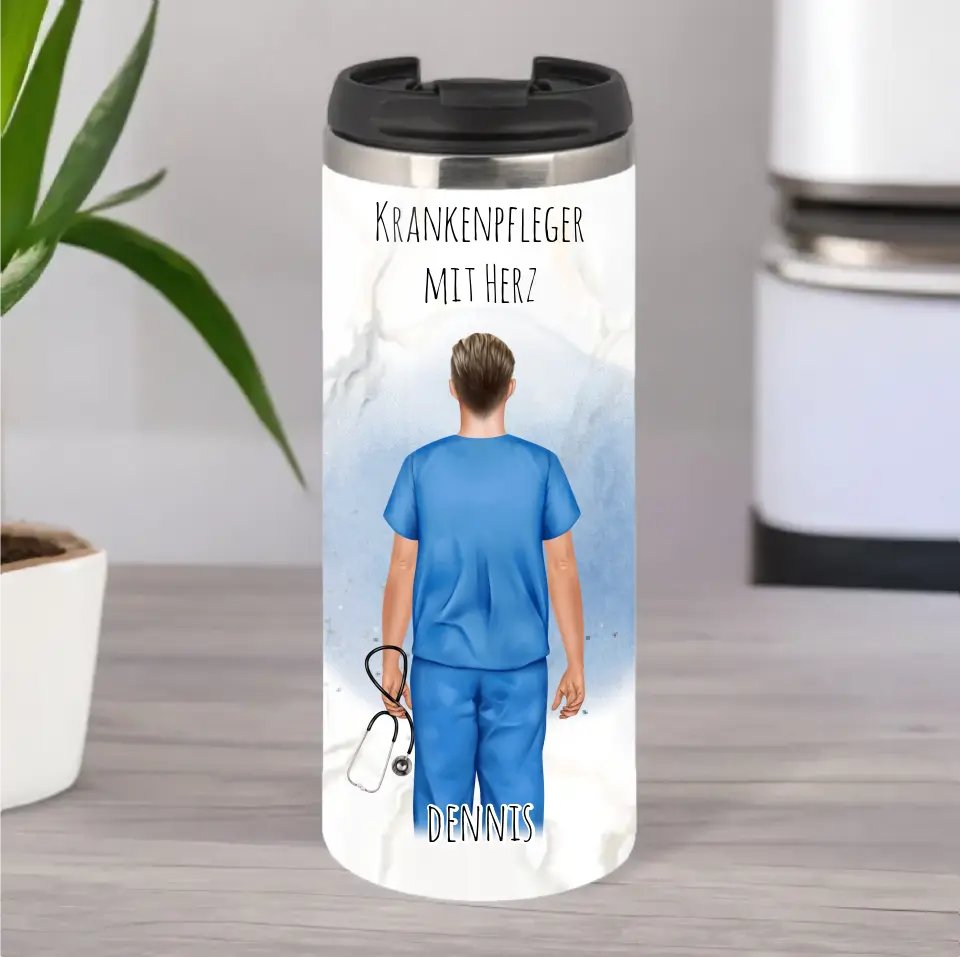 Krankenpfleger Tasse / Thermobecher