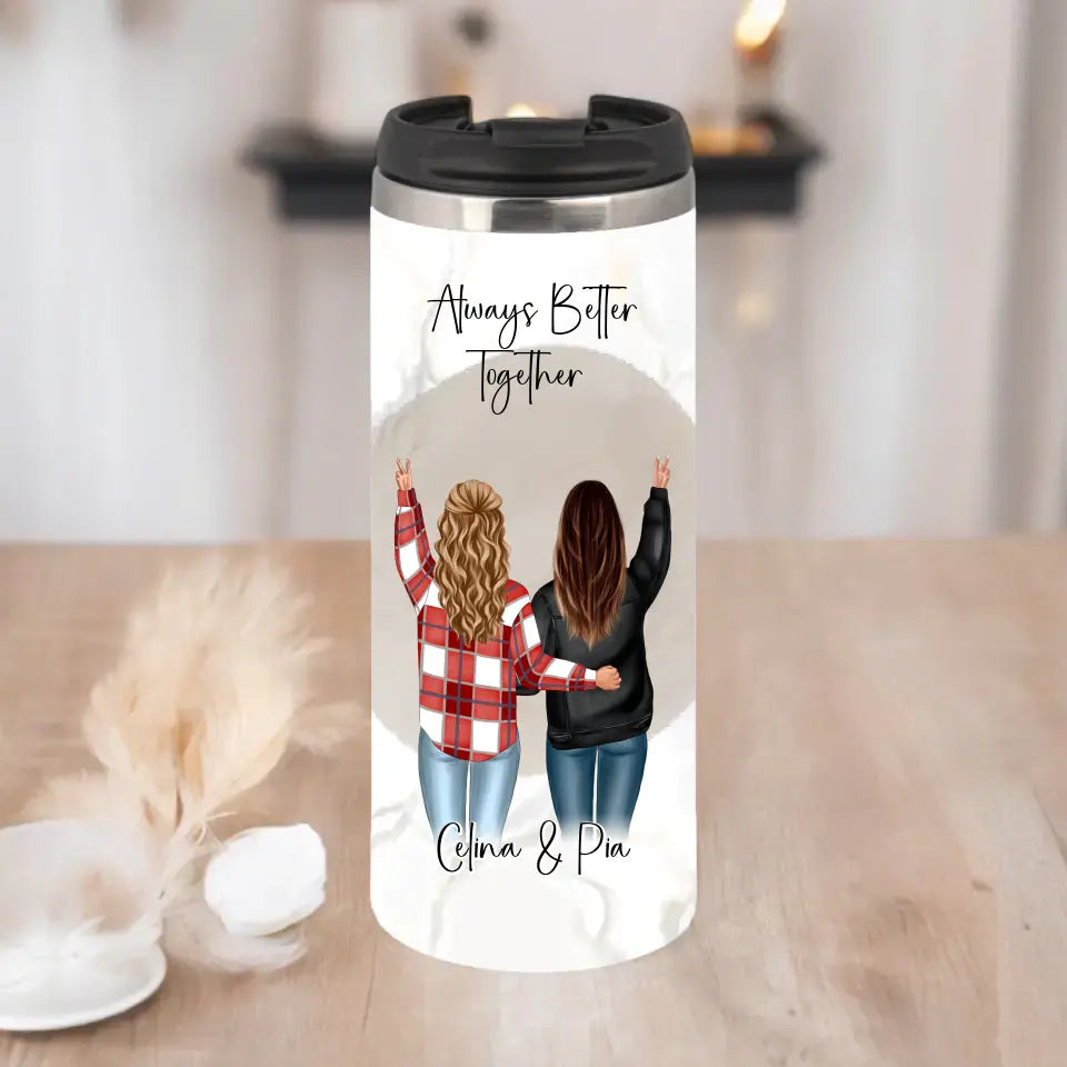 Freundin Tasse / Thermobecher