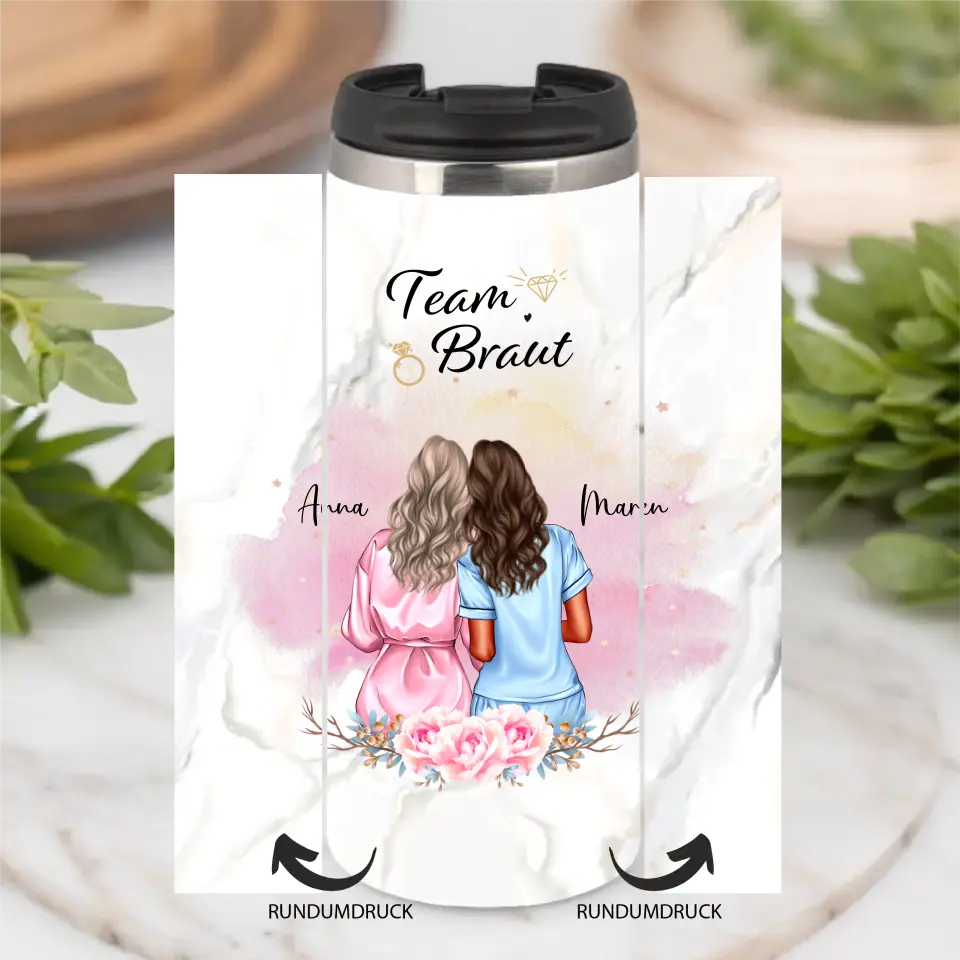 Braut Tasse / Thermobecher