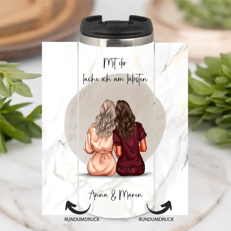 Beste Freundin Tasse / Thermobecher
