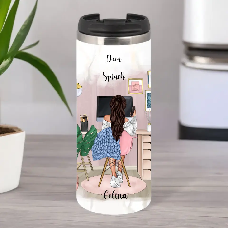 Personalisierte Tasse / Thermobecher