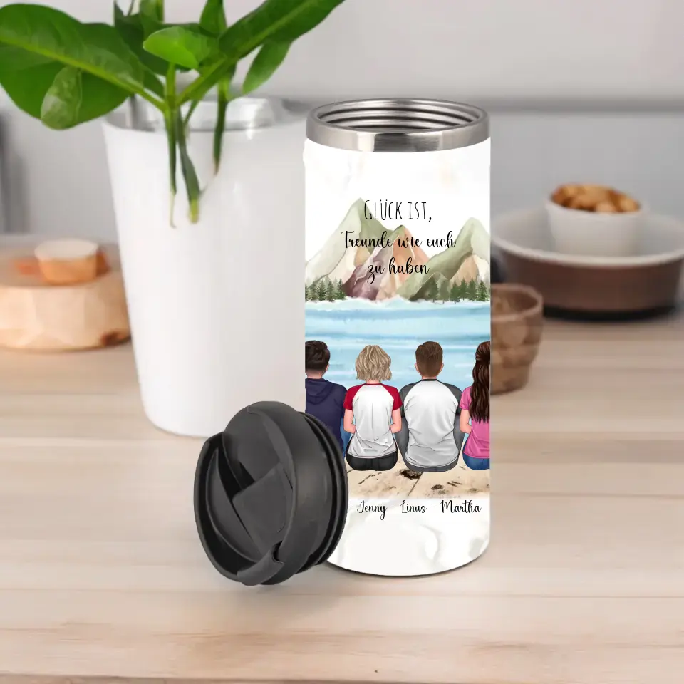 3-4 Freunde Tasse / Thermobecher