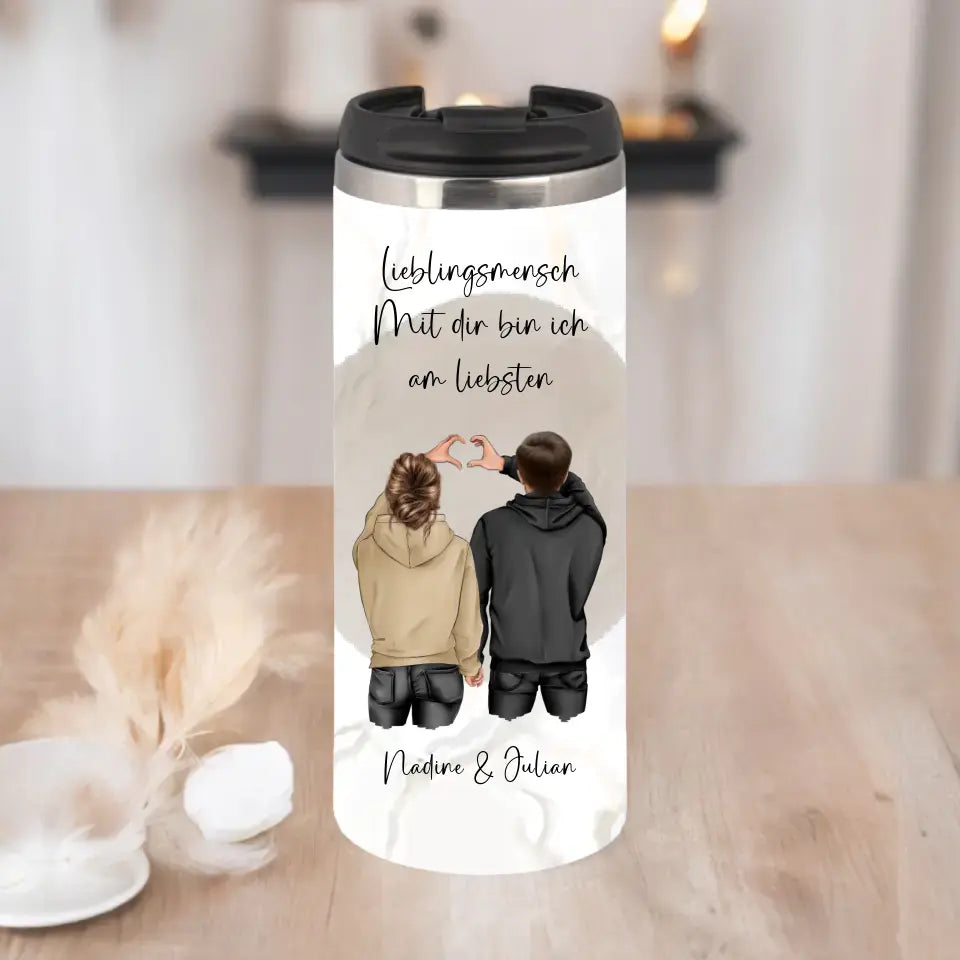 Couple Tasse / Thermobecher