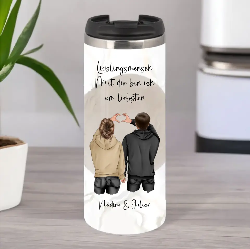 Couple Tasse / Thermobecher