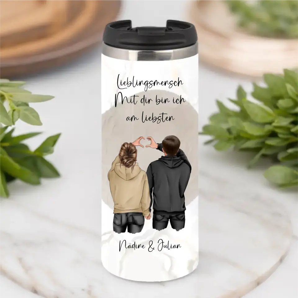 Couple Tasse / Thermobecher