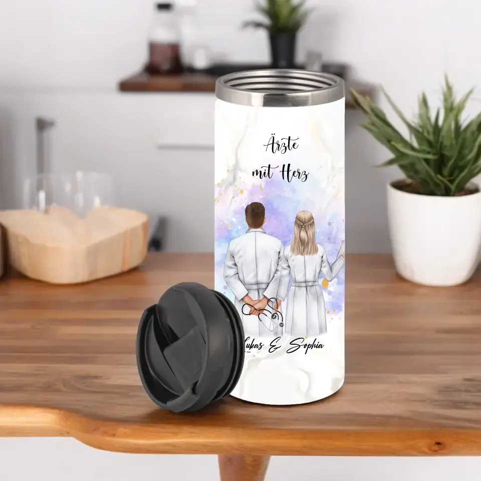 2 Ärzte Tasse / Thermobecher