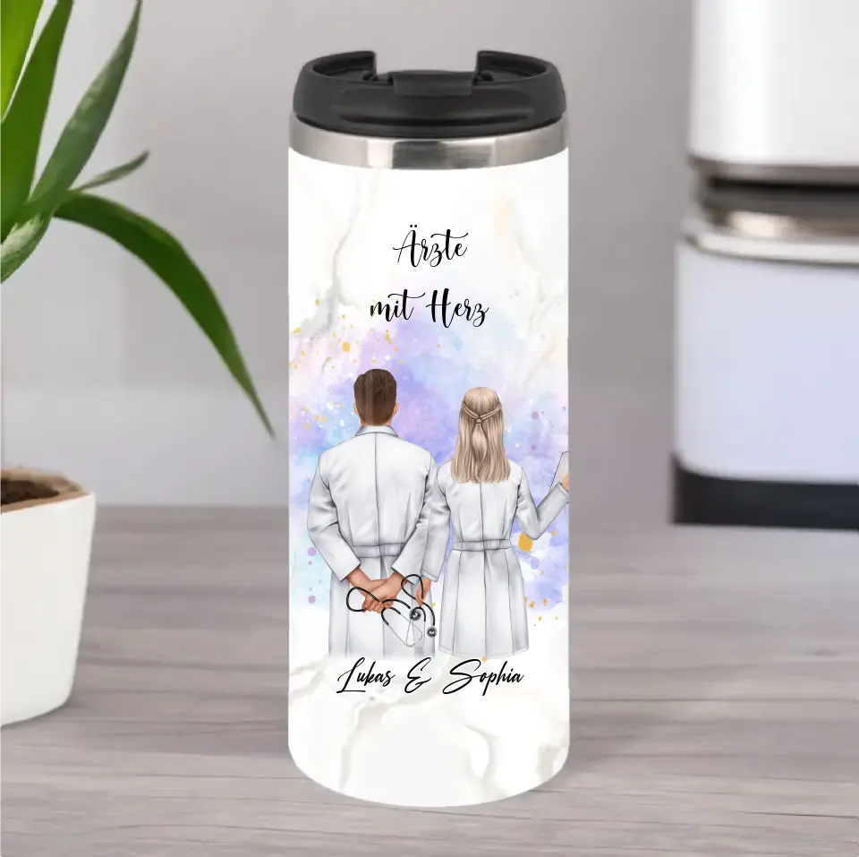 2 Ärzte Tasse / Thermobecher