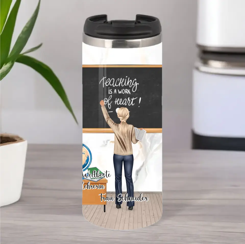 Lehrerin Tasse / Thermobecher