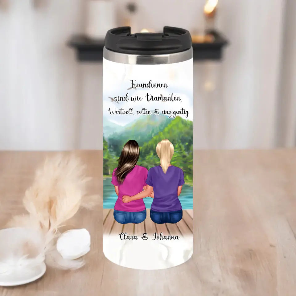Freundin Tasse / Thermobecher