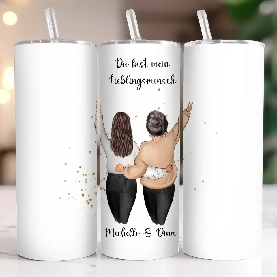 Freundin Tasse / Thermobecher