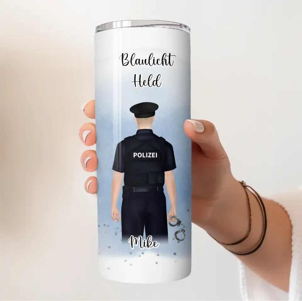 Polizist/Polizistin Tasse / Thermobecher