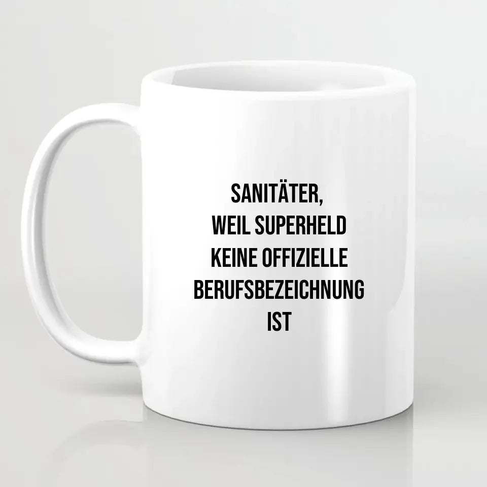 1-2 Sanitäter Tasse / Thermobecher