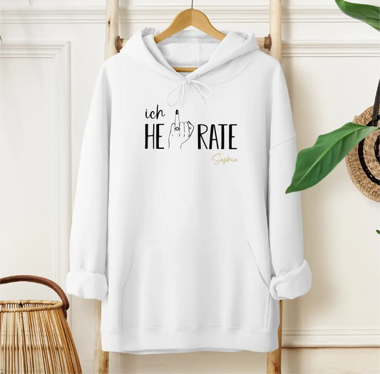 ich heirate - Hoodie