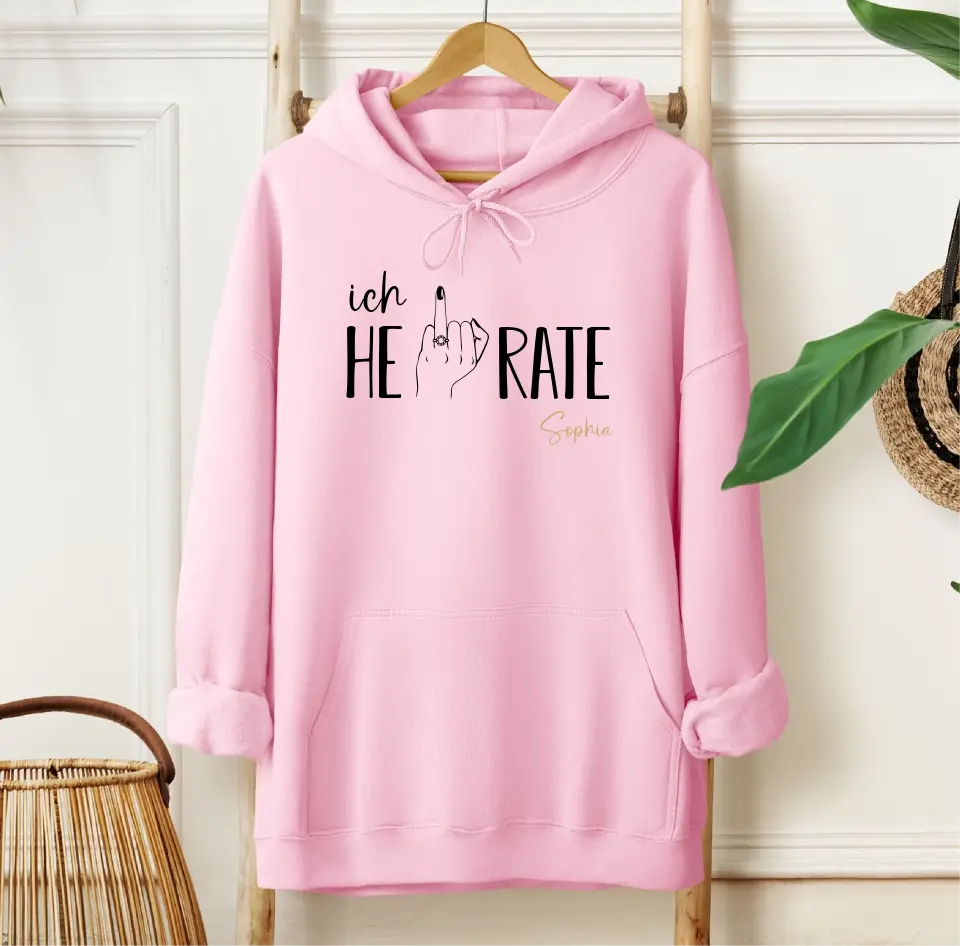 ich heirate - Hoodie