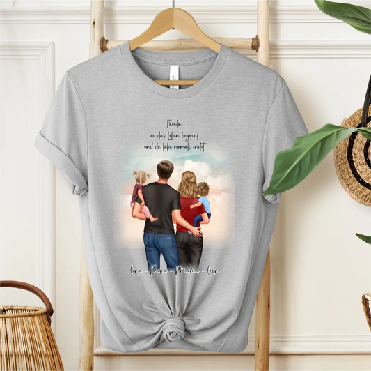 Mama, Papa & 1 oder 2 Babys T-Shirt