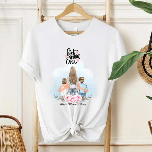 Mama mit 1-2 Kindern T-Shirt