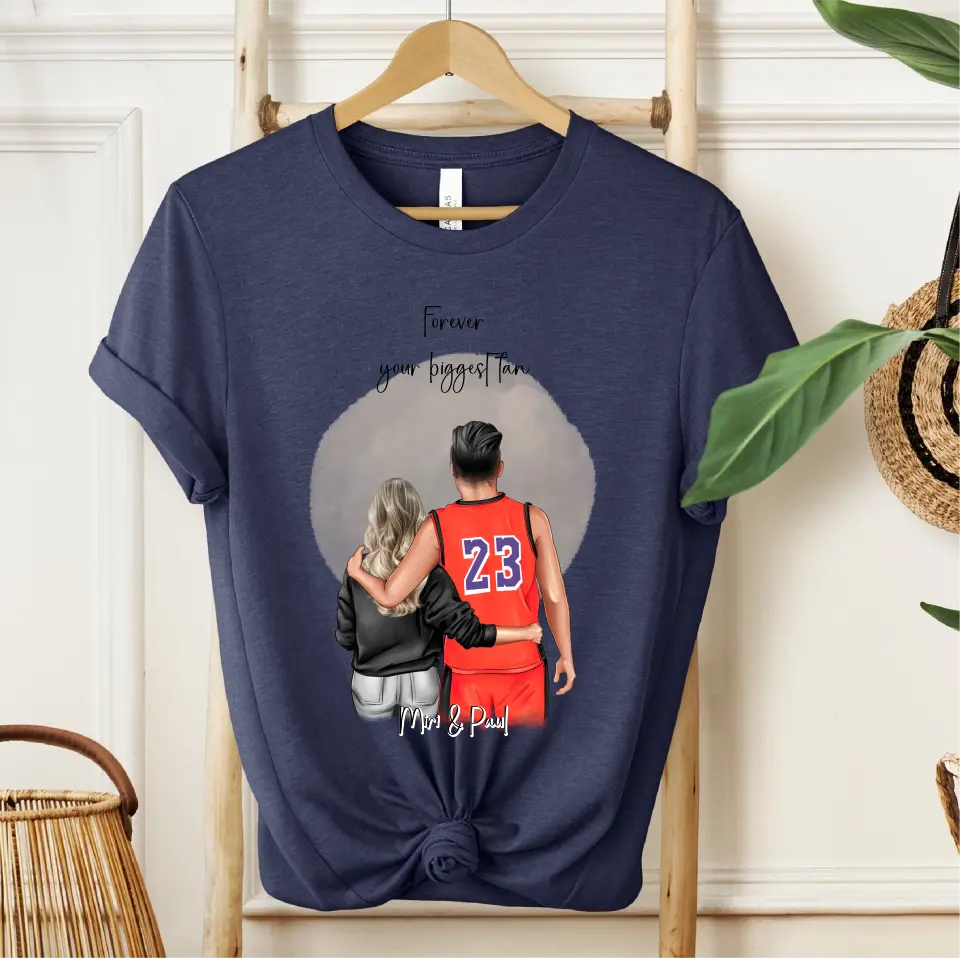 Basketball Paar T-Shirt