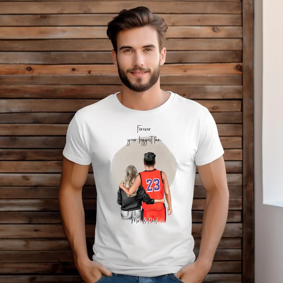 Basketball Paar T-Shirt