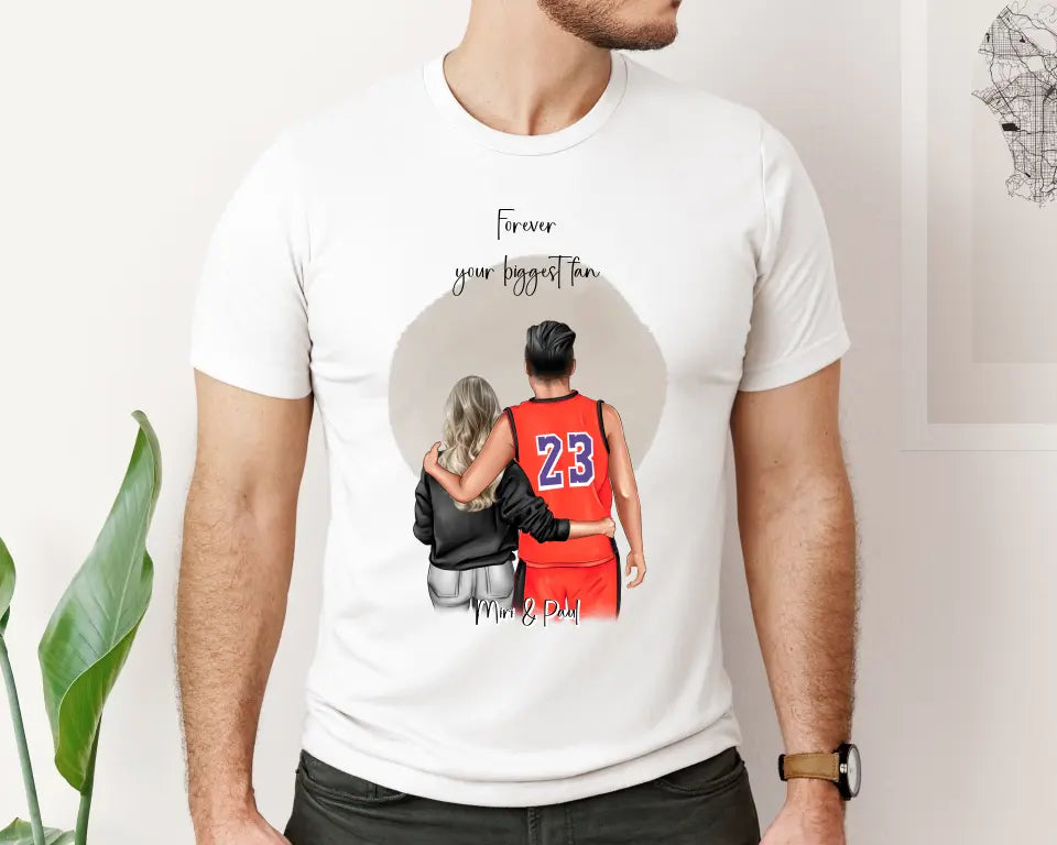 Basketball Paar T-Shirt