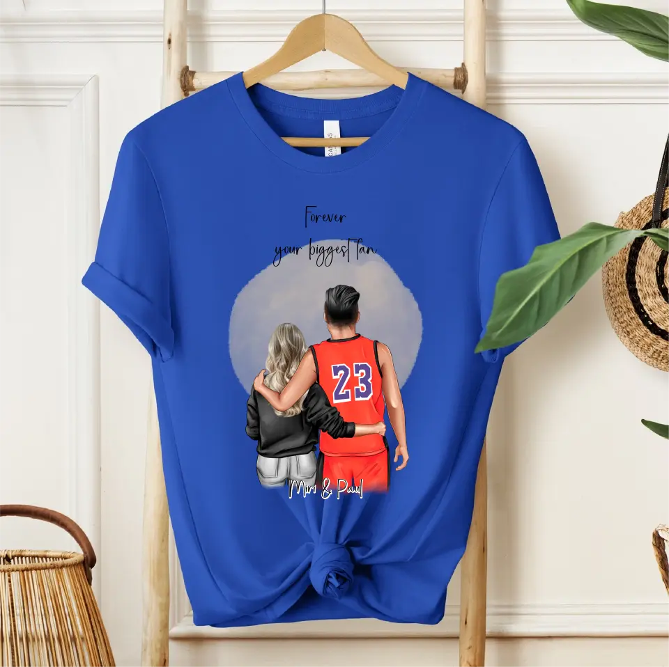 Basketball Paar T-Shirt