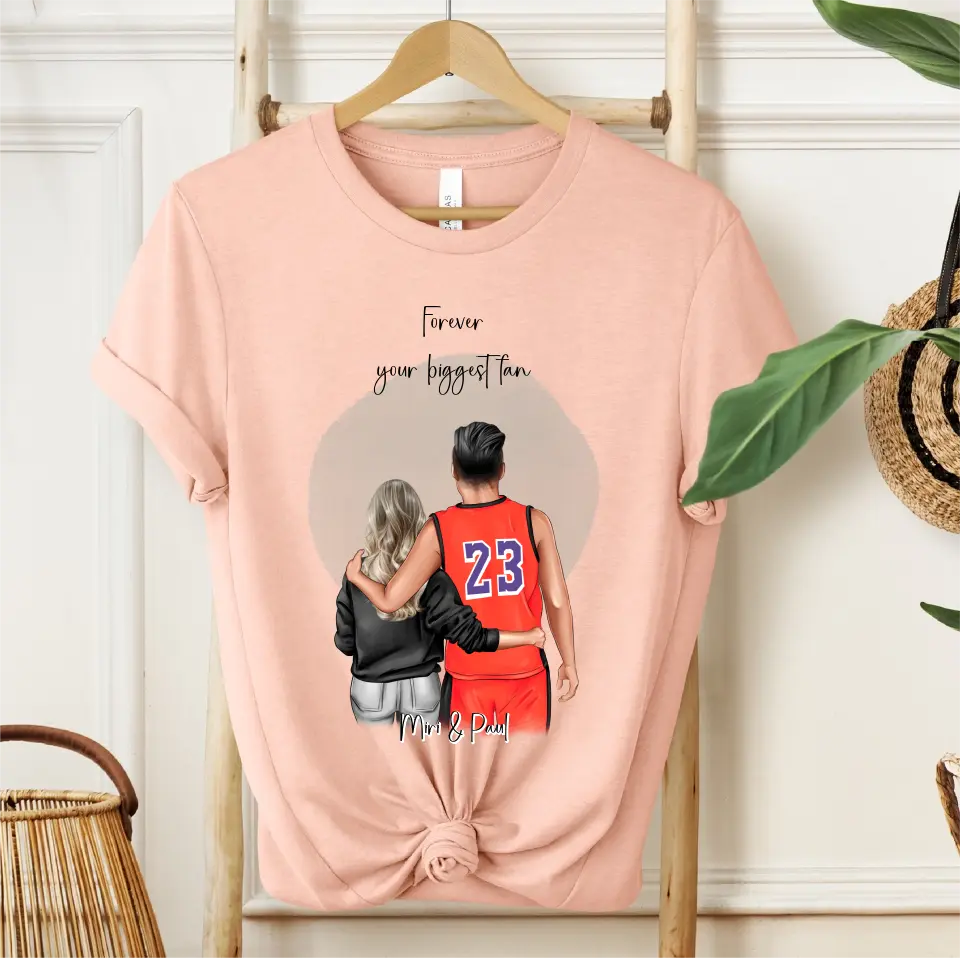 Basketball Paar T-Shirt