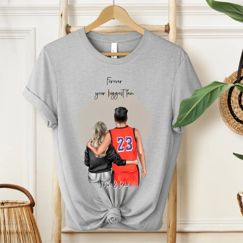 Basketball Paar T-Shirt