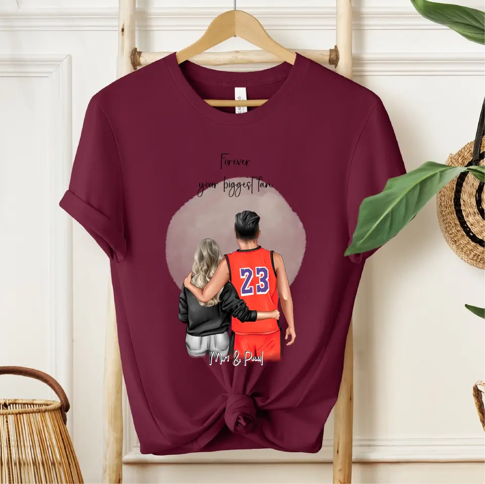 Basketball Paar T-Shirt